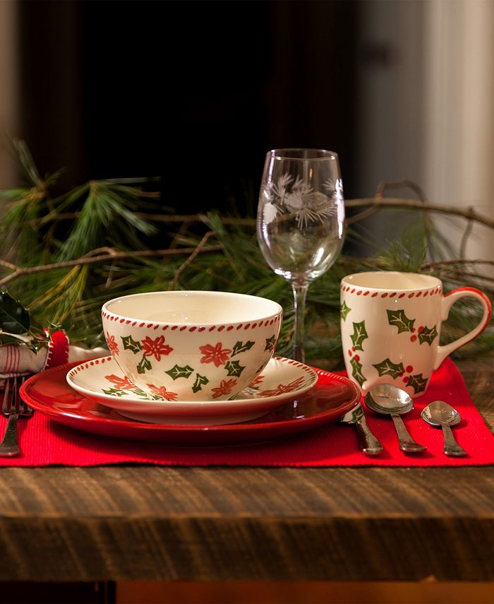 Euro Ceramica - Natal Dinnerware Collection
