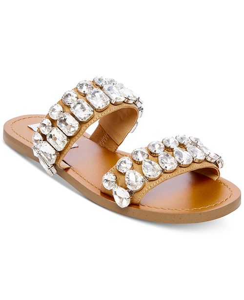 Steve Madden Women S Reason Jeweled Sandals Reviews