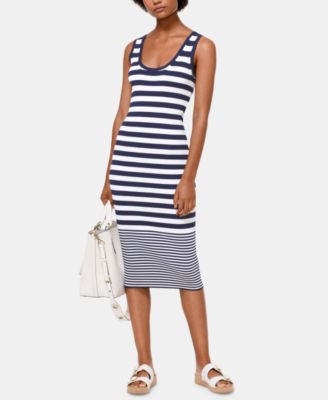 Michael Kors - Striped Sweater Dress