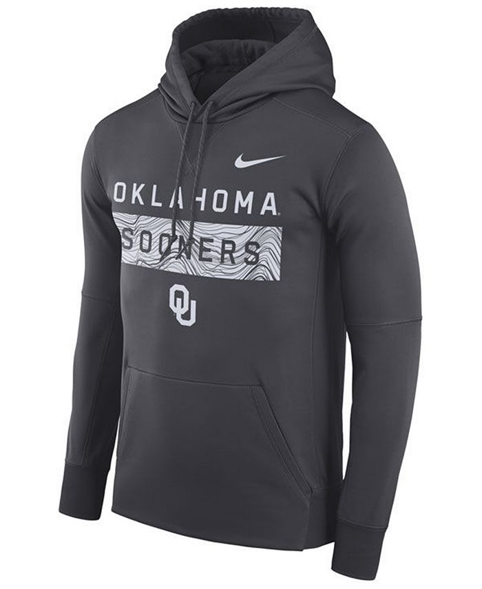 Nike Men's Oklahoma Sooners Staff Pullover Hooded Sweatshirt - Macy's