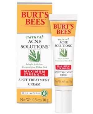 UPC 792850013872 product image for Burt's Bees Natural Acne Solutions Maximum Strength Spot Treatment Cream, 0.5 oz | upcitemdb.com