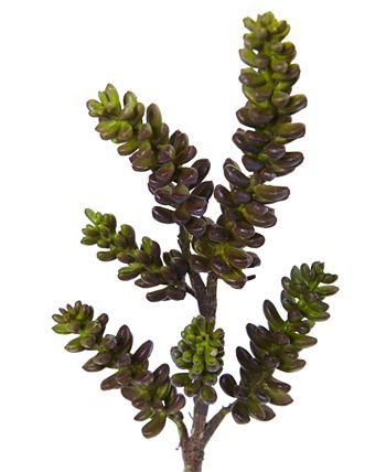 Nearly Natural - 13" Succulent Artificial Flower, Set of 12