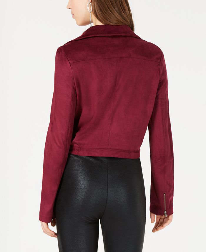 Veste En Daim Style Jean Pour Juniors - Taille L, Couleur Beige (occasion Très Bon état)