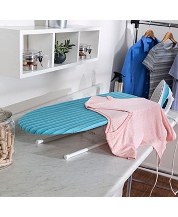 Honey Can Do - Tabletop Ironing Board with Retractable Iron Rest