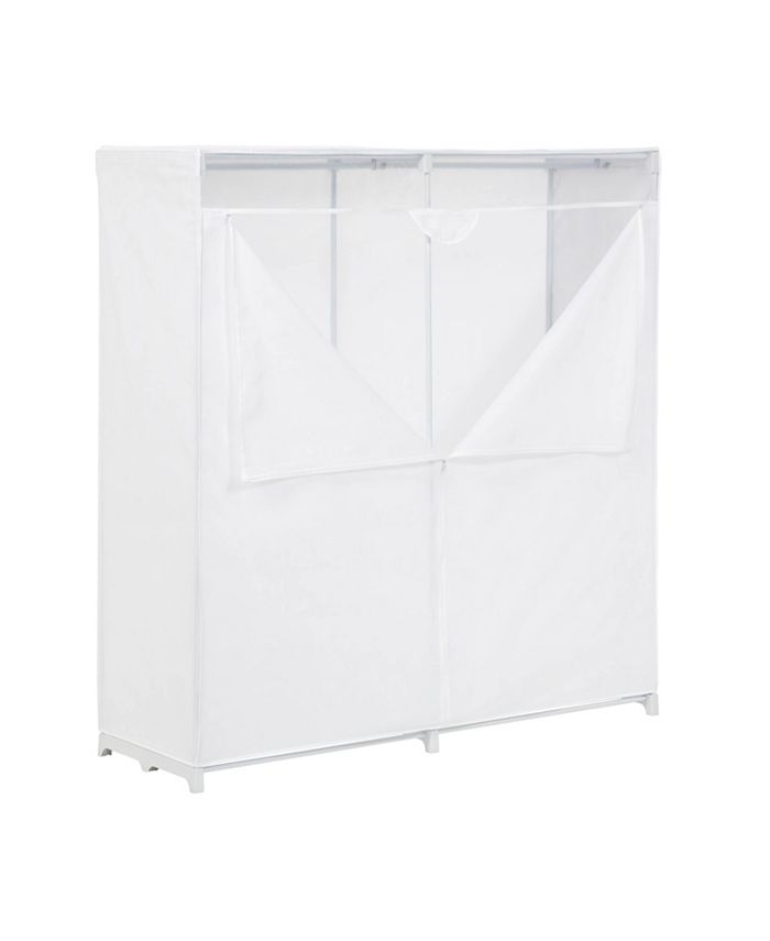 Honey Can Do 60" White Storage Closet Macy's