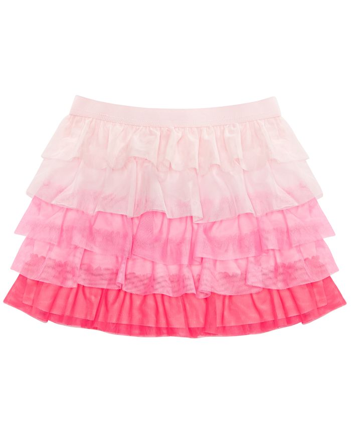 Epic Threads Toddler Girls Colorblocked Tiered Ruffle Skirt, Created ...
