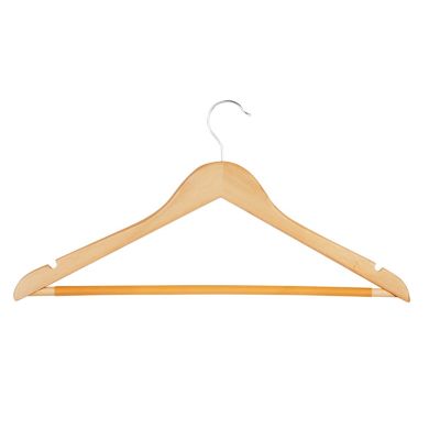 Honey Can Do 10 Pc Wood Suit Hangers, Arched Wooden Hangers Target