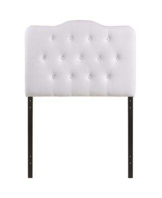 Modway - Annabel Twin Upholstered Vinyl Headboard in White