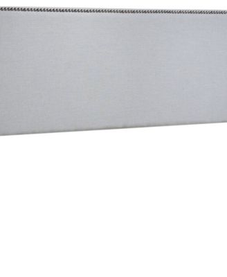 Region King Nailhead Upholstered Headboard