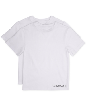 Calvin Klein Little and Big Boys' T-Shirt 2-Pack
