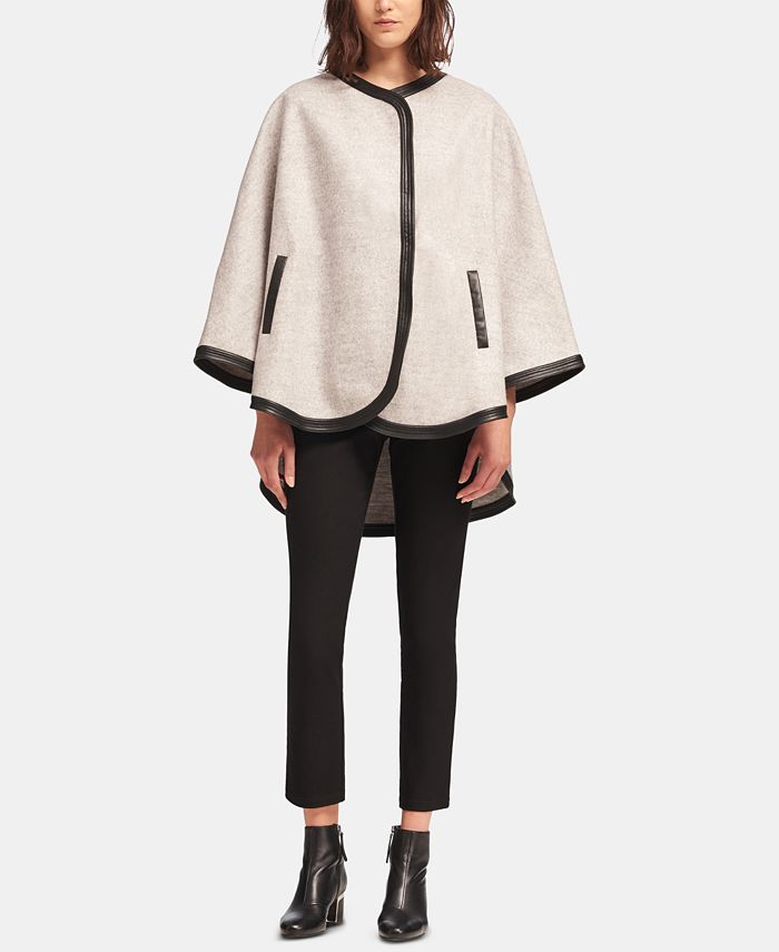 dkny cape jacket