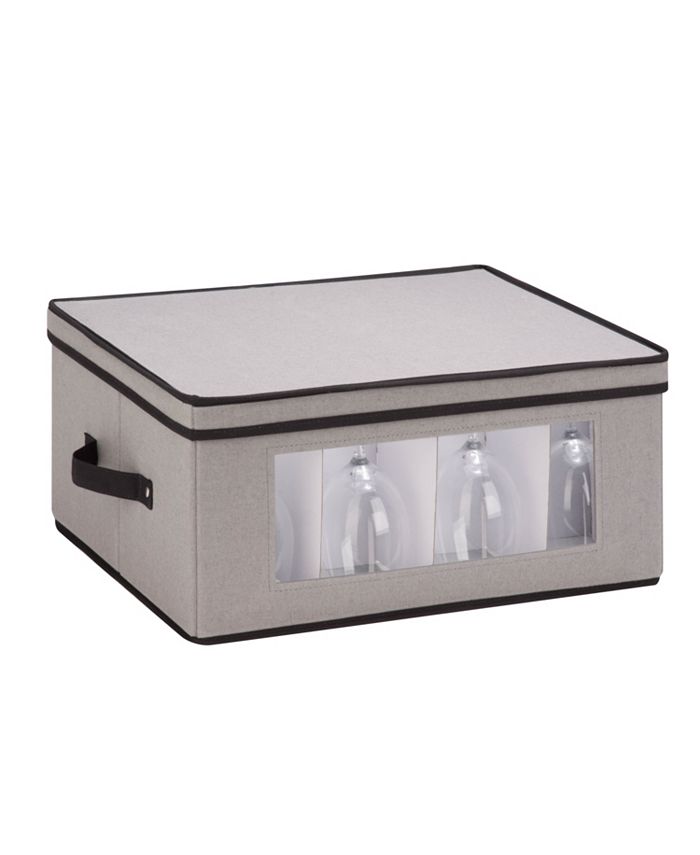 Honey Can Do Large Window Storage Chest, Gray Macy's