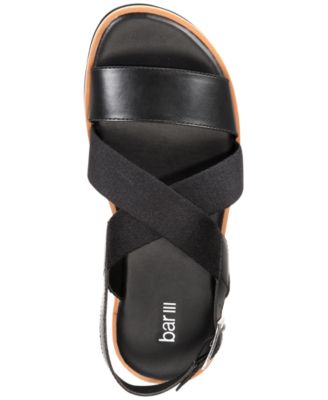 Bar III Men\'s Black Strappy Sandals Bar III Men main image 4