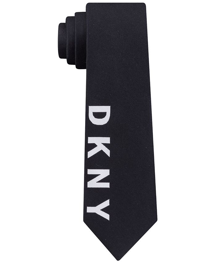 dkny silk tie