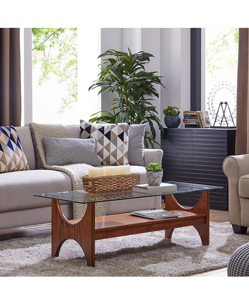 Southern Enterprises Hardinsburg Glass & Reviews Furniture Macy's