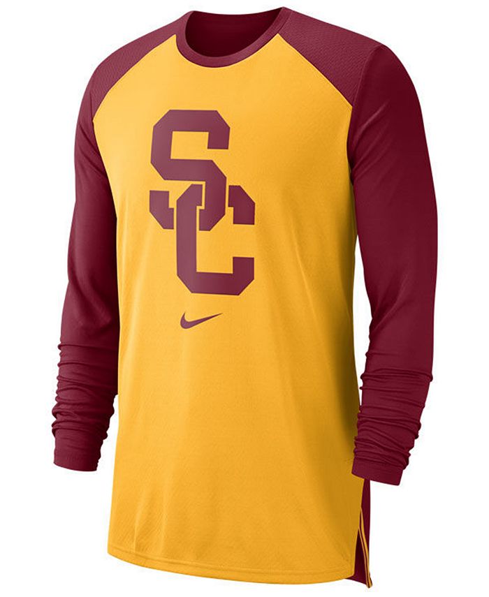 Nike Men's USC Trojans Breathe Shooter Long Sleeve T-Shirt & Reviews ...