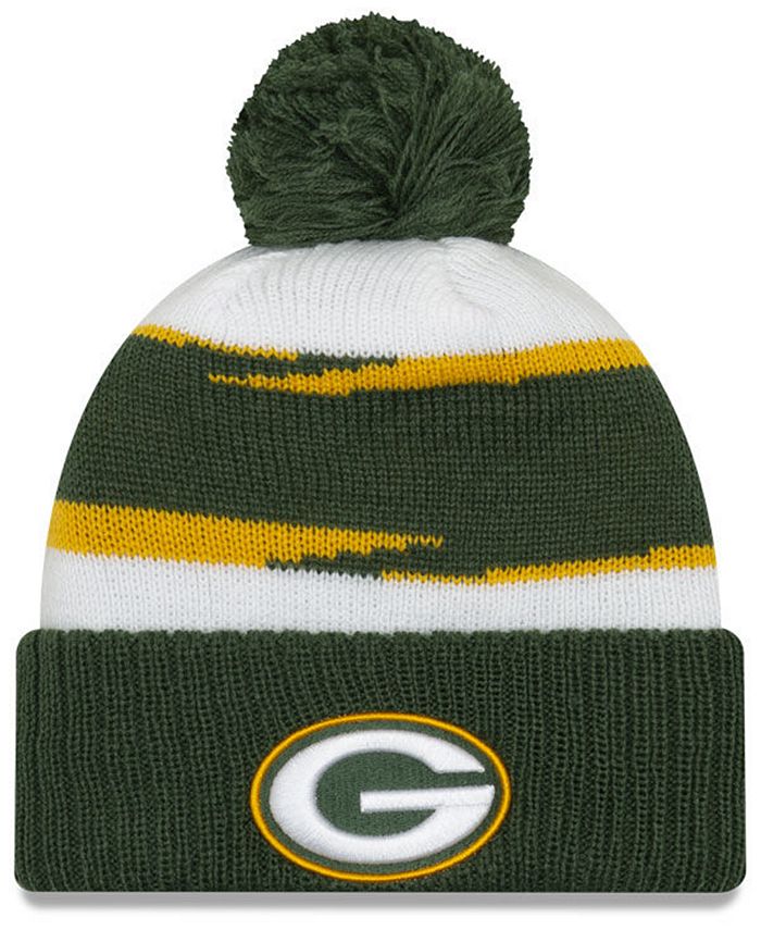 New Era Green Bay Packers Thanksgiving Pom Knit Hat & Reviews - Sports ...
