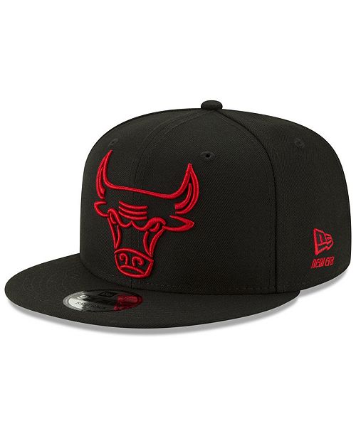 New Era Chicago Bulls Logo Trace 9FIFTY Snapback Cap & Reviews - Sports ...