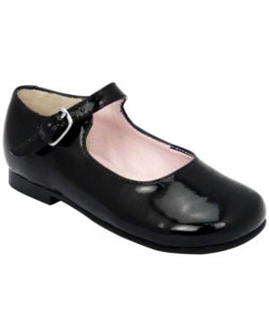 Nina Girls' Bonnett Leather Mary Jane Shoes - Walker, Toddler, Little Kid  In Black Patent | ModeSens