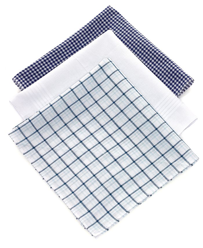 Club Room Handkerchiefs, 3 Pack Handkerchief Box Set Macy's