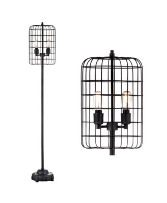 Odette Industrial Metal Floor Lamp