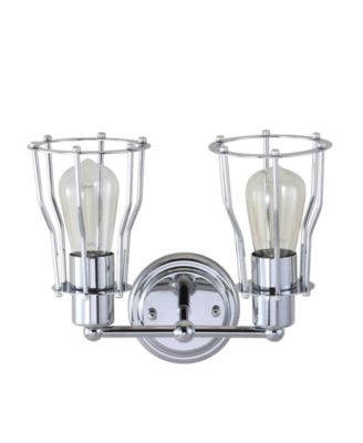 Evelyn 2-Light Metal Vanity Light
