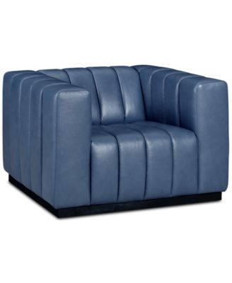 Furniture - Halewood 43" Leather Arm Chair