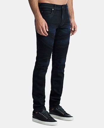 True religion men's rocco classic moto jeans top