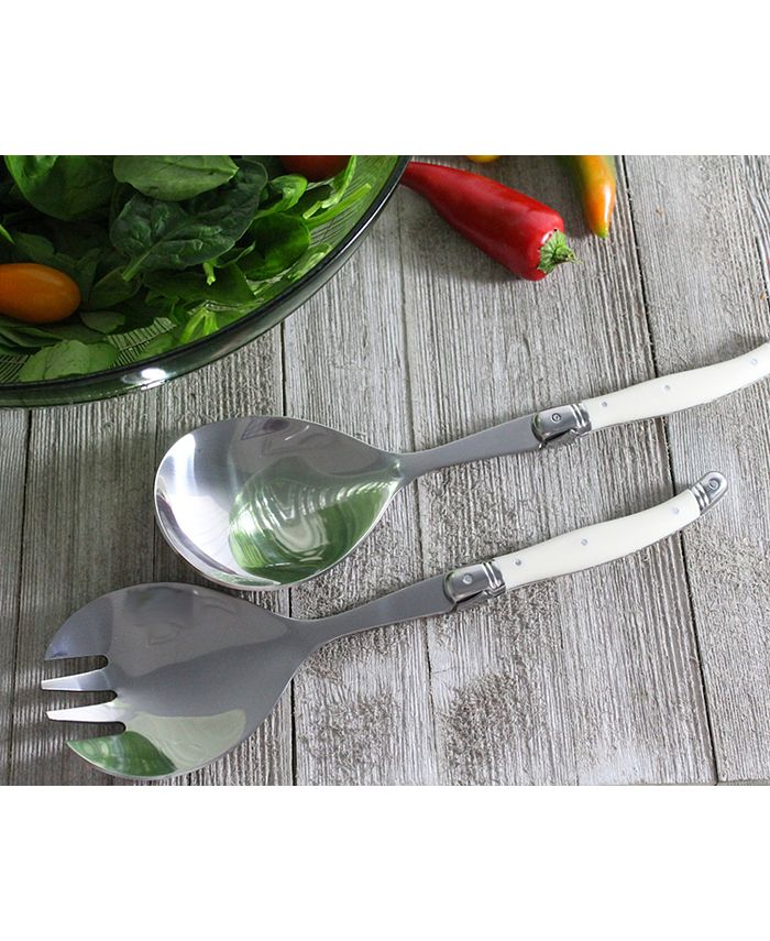 French Home Laguiole 2Pc. Faux Ivory Salad Servers Macy's