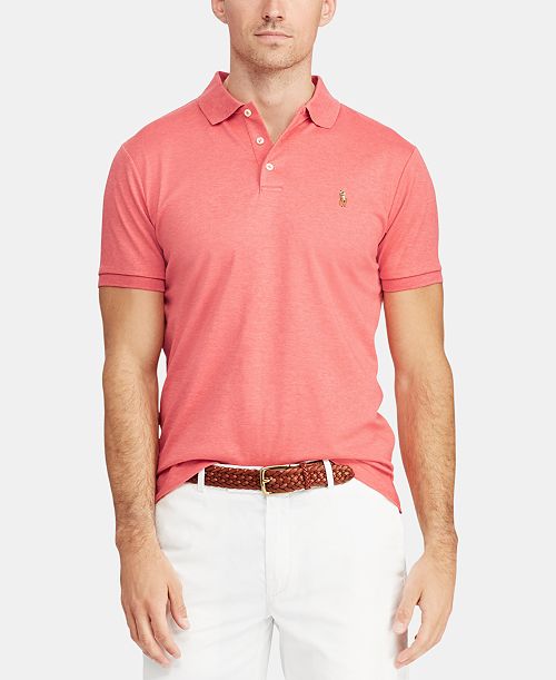 alfani Polo Ralph Lauren Men's Custom Slim Fit Soft Cotton Polo Shirt Men's Fashion & Accessories