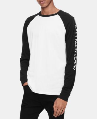 Calvin Klein Jeans - Men's Long-Sleeve Logo T-Shirt