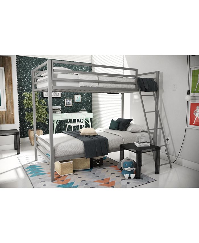 Novogratz maxwell discount metal loft bed