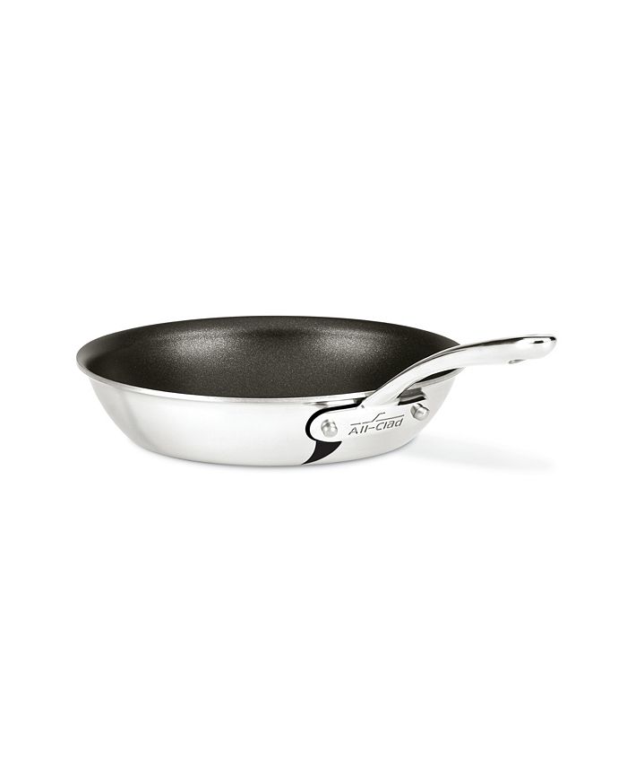 All-Clad Stainless Steel D3 Compact 8.5 and 10.5 inch Fry-Pan Set