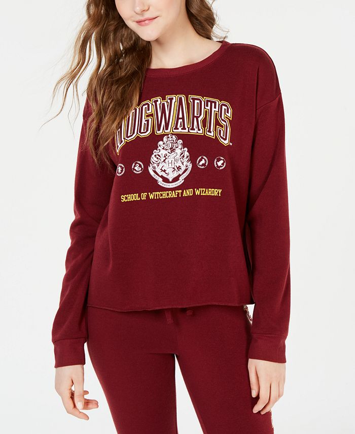Modern Lux Juniors Hogwarts Graphic Print Sweatshirt Macy s