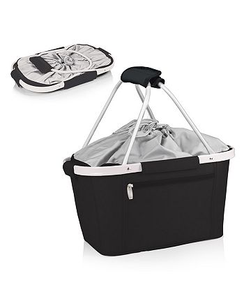 Oniva - Metro Black Basket Collapsible Cooler Tote
