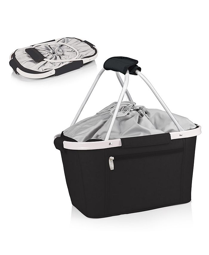 Oniva by Picnic Time Metro Black Basket Collapsible Cooler Tote Macy's