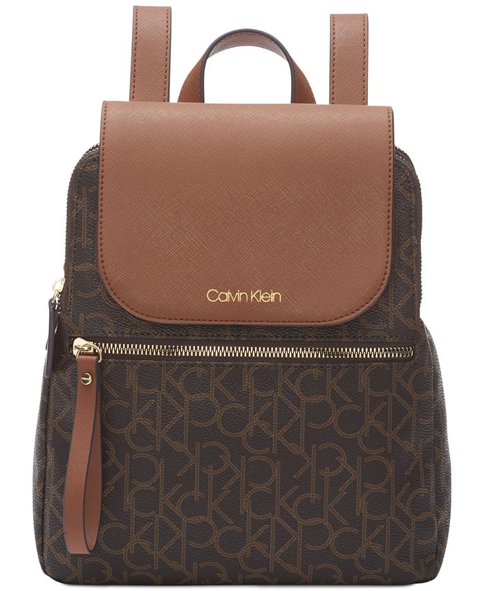 Calvin Klein Signature Elaine Backpack & Reviews - Handbags & Accessories -  Macy's