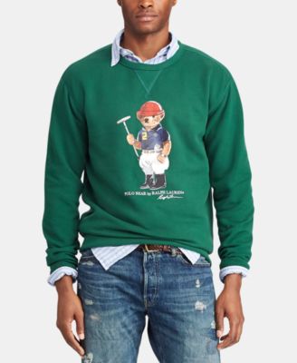 men's polo bear sweatshirt