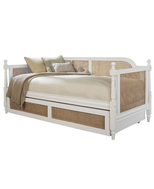 Hillsdale Melanie Cane Daybed with Trundle & Reviews Furniture Macy's