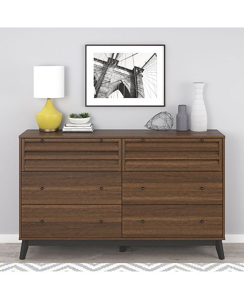 ameriwood home orchard point 6-drawer dresser & reviews - furniture