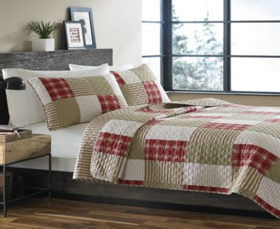 Eddie Bauer Camano Island Red Quilt Sets Bedding