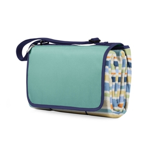 Picnic Time Oniva By  St. Tropez Blanket Tote Outdoor Picnic Blanket In Turquoise