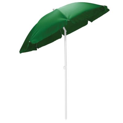 by Picnic Time 5.5 Portable Beach Hunter Green Umbrella