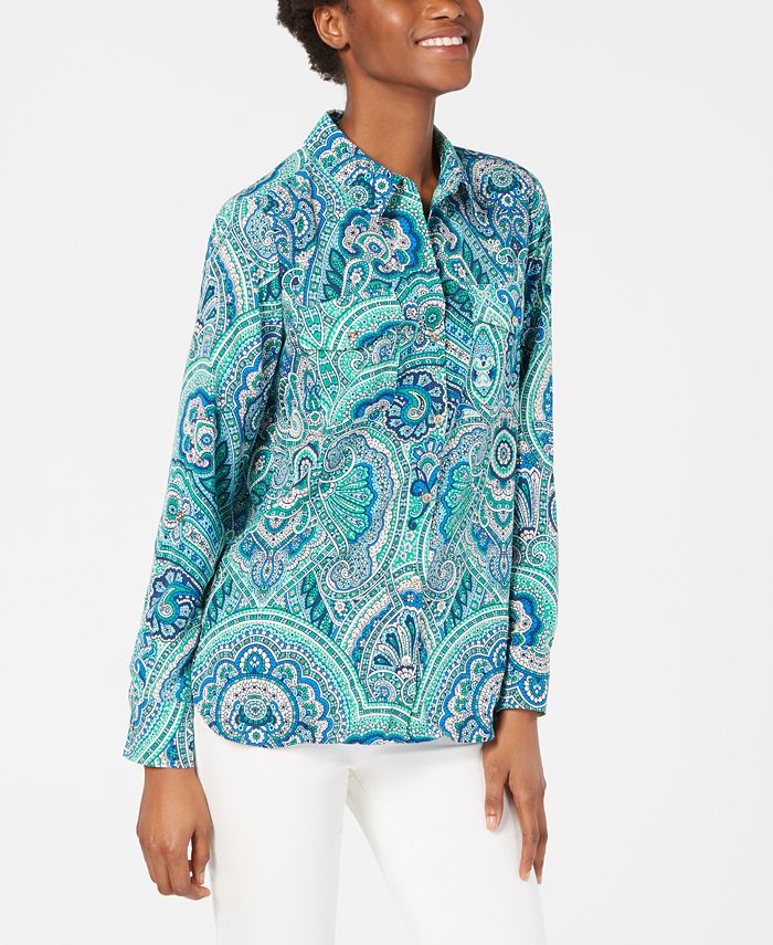 Tommy Hilfiger Printed Shirt, Created for Macy's Macy's