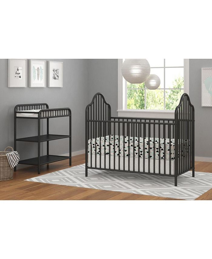 Little Seeds Rowan Valley Lanley Metal Crib and Changing Table Set Macy's