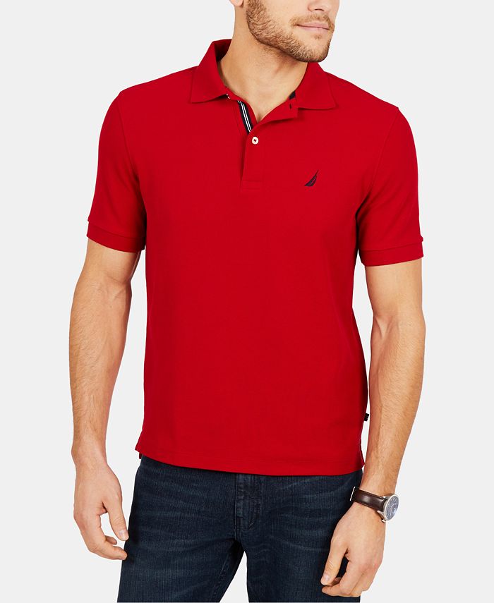 Nautica Men's Classic Fit Performance Deck Polo & Reviews - Polos - Men ...