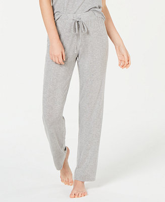 Alfani Ultra Soft Ribbed Knit Pajama Pants, Created for Macy's - Macy's