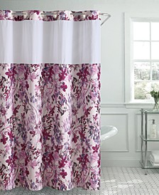 Water Color Floral 3-in-1 Shower Curtain