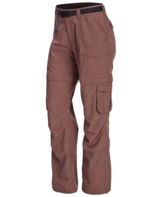 ladies zip off cargo pants