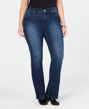 UPC 849333023290 product image for Seven7 Jeans Plus Size Rocker Slim Bootcut Jeans | upcitemdb.com